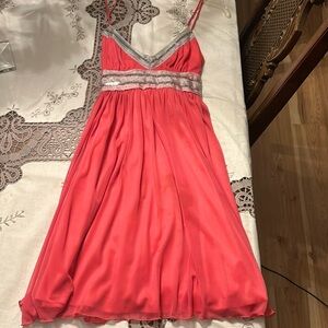 Flirty fun pink summer dress